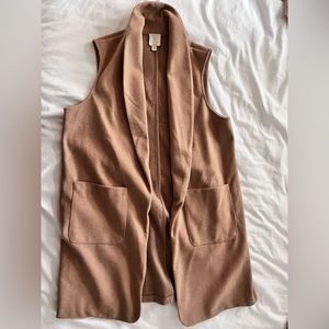 XL Joie Camel Trench Vest